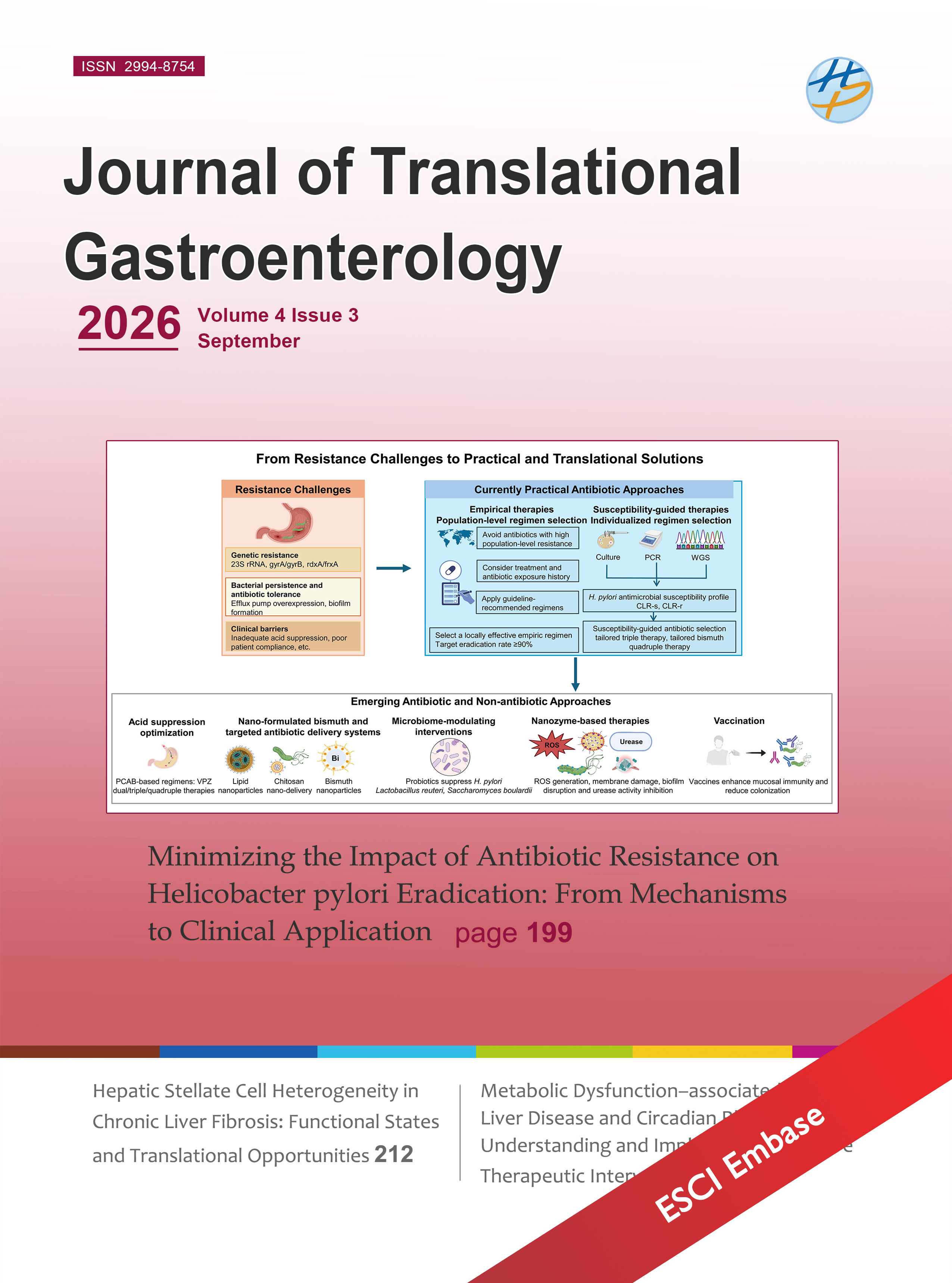 Journal of Translational Gastroenterology cover